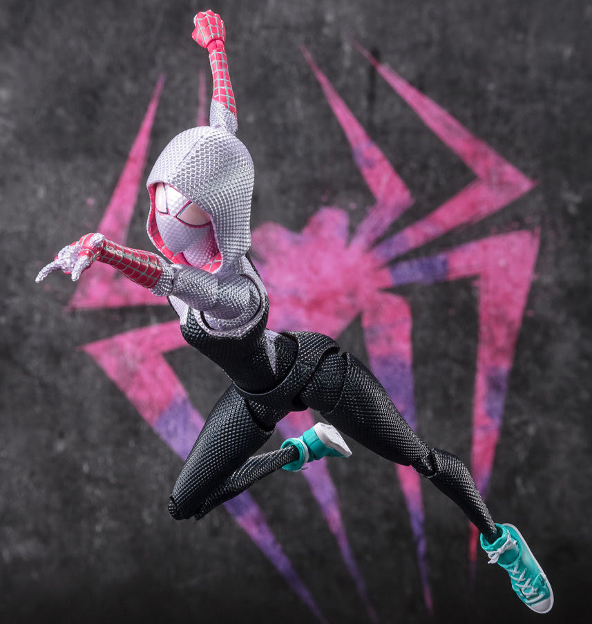S.H. Figuarts Spider-Gwen Roof Top ver. (Across the Spider-Verse) Tamashii Store Exclusive