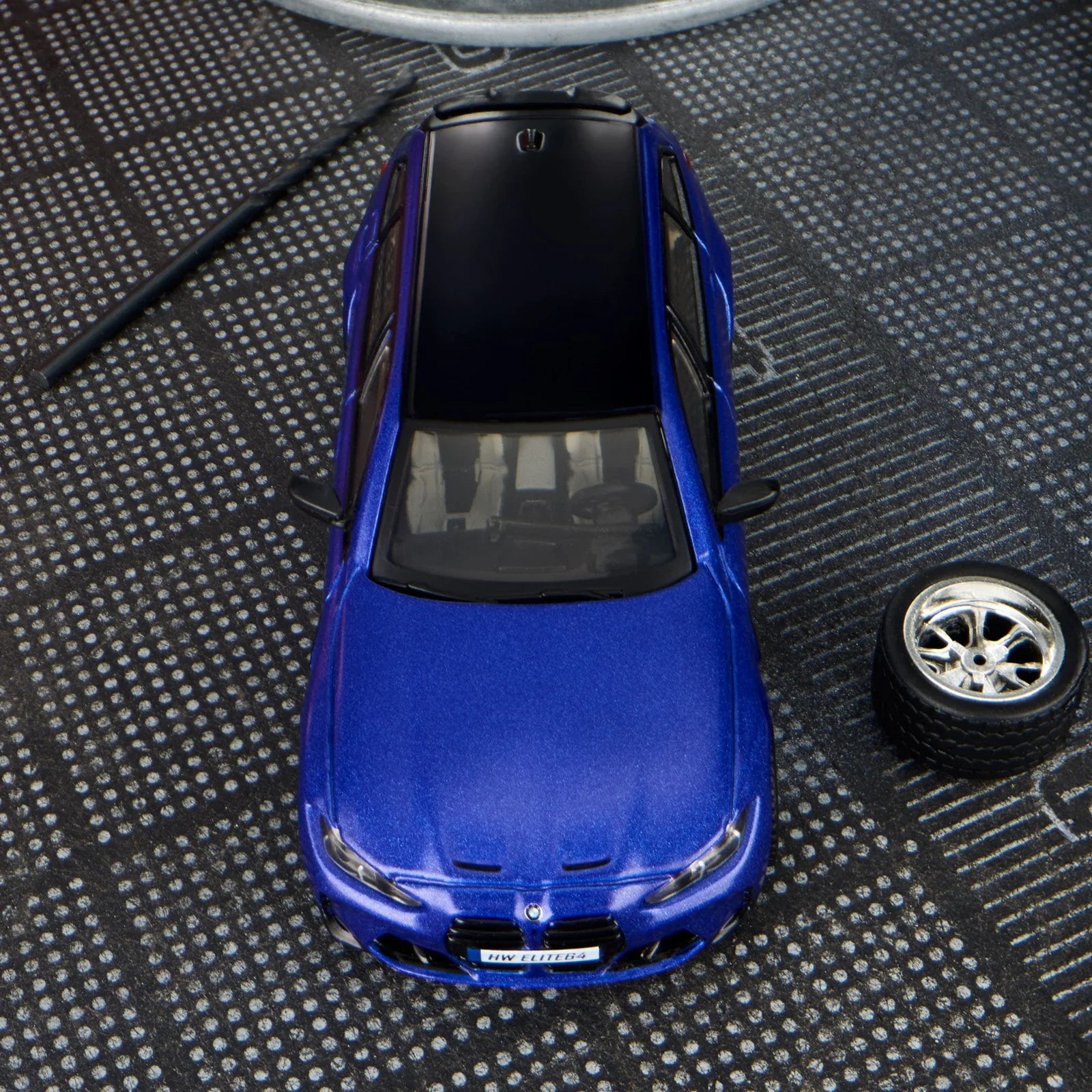 Hot Wheels Elite 64 BMW M3 Touring (Blue)