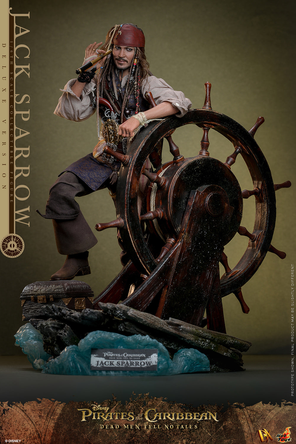 Jack Sparrow (Deluxe Version) by Hot Toys