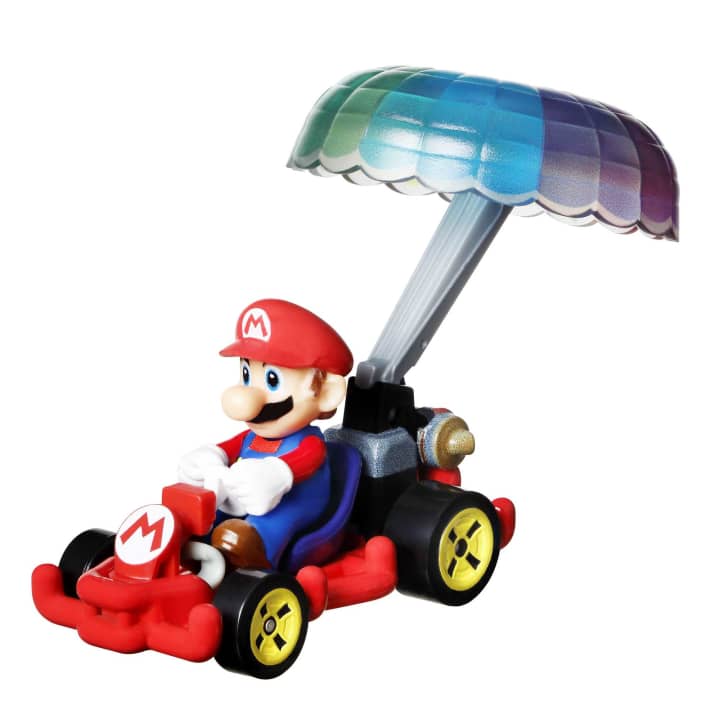 Hot Wheels MarioKart Mario Pipe Frame + Parachute