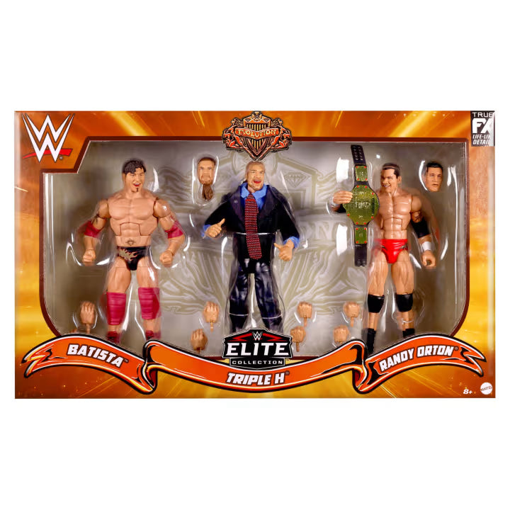 WWE Elite Evolution Pack Of 3 Action Figures