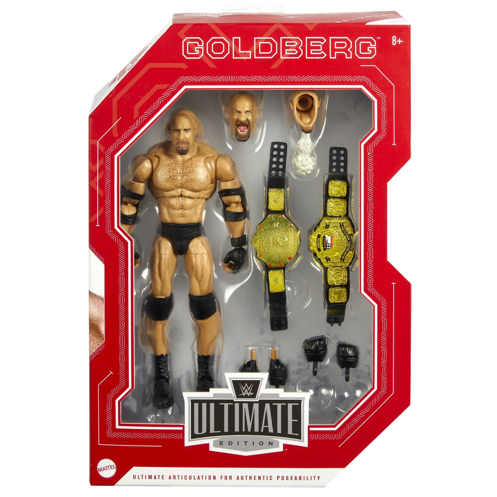 WWE Fan Takeover Ultimate Edition Goldberg Action Figure By Mattel