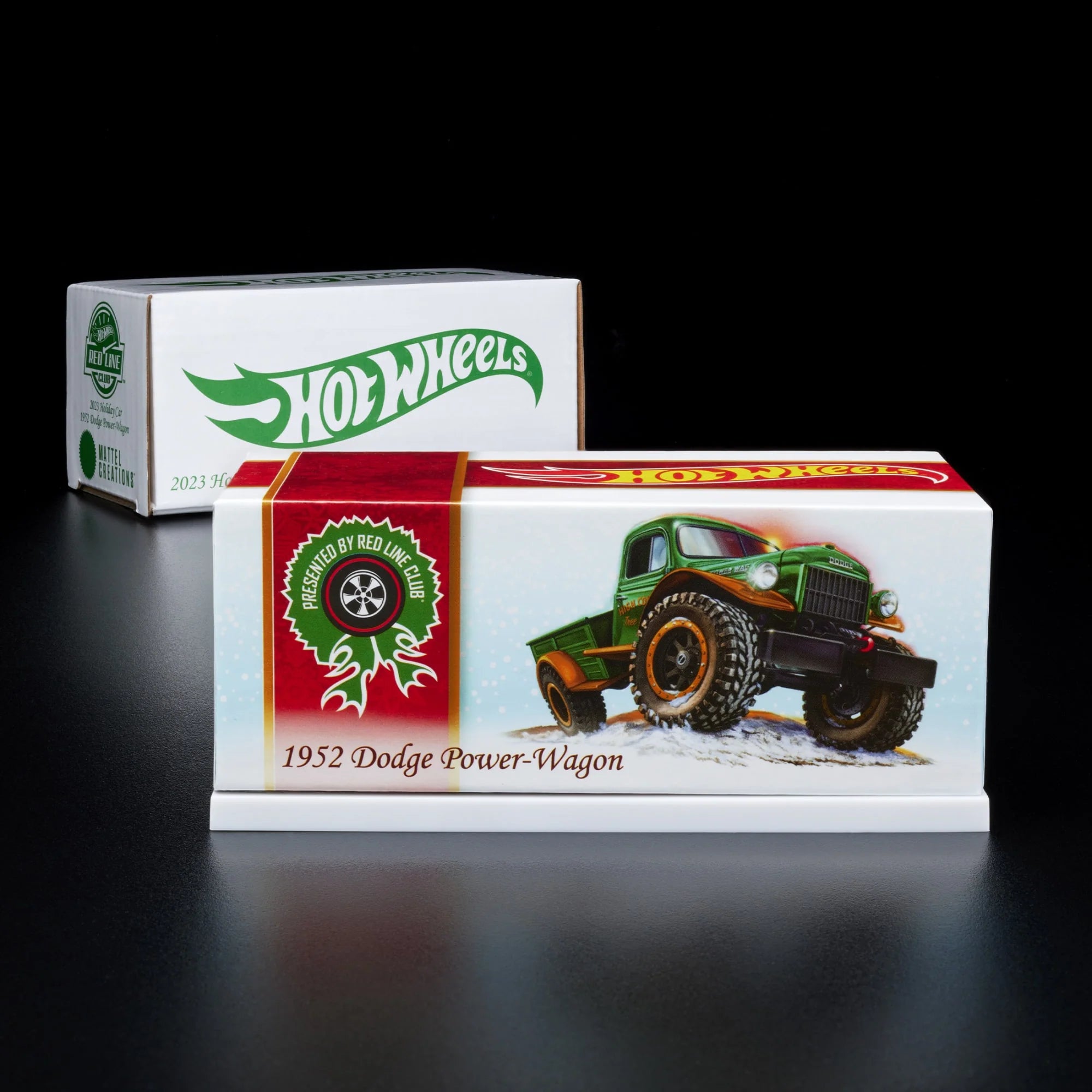 RLC Exclusive Hot Wheels Holiday 1952 Dodge Power-Wagon