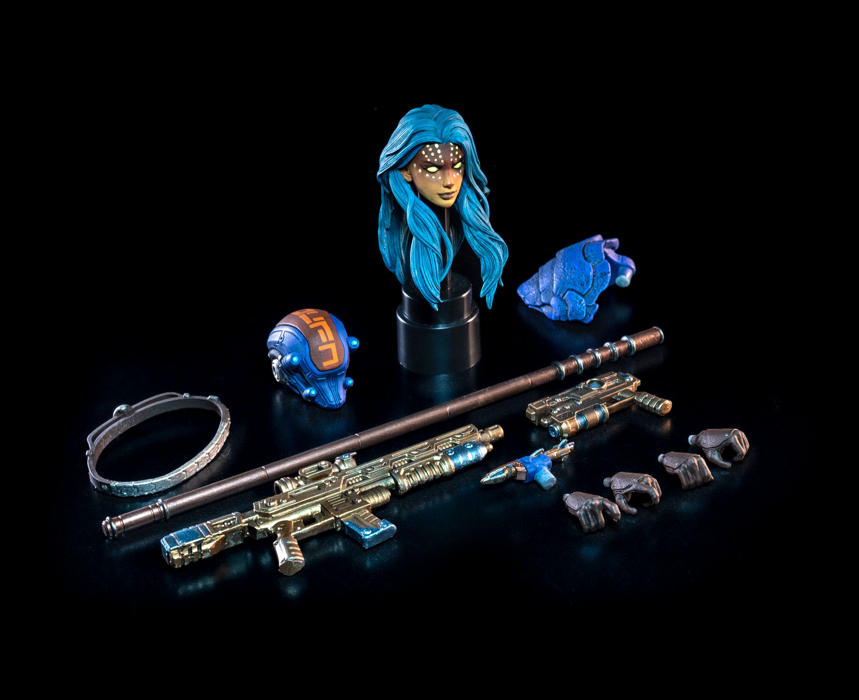 Cosmic Legions Outpost Zaxxius Kalian Shunn Action Figure
