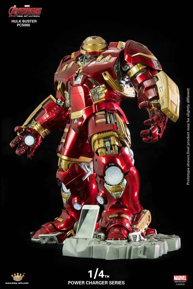 King Arts Avengers Age of Ultron 1/4 Power Charger Series Hulkbuster
