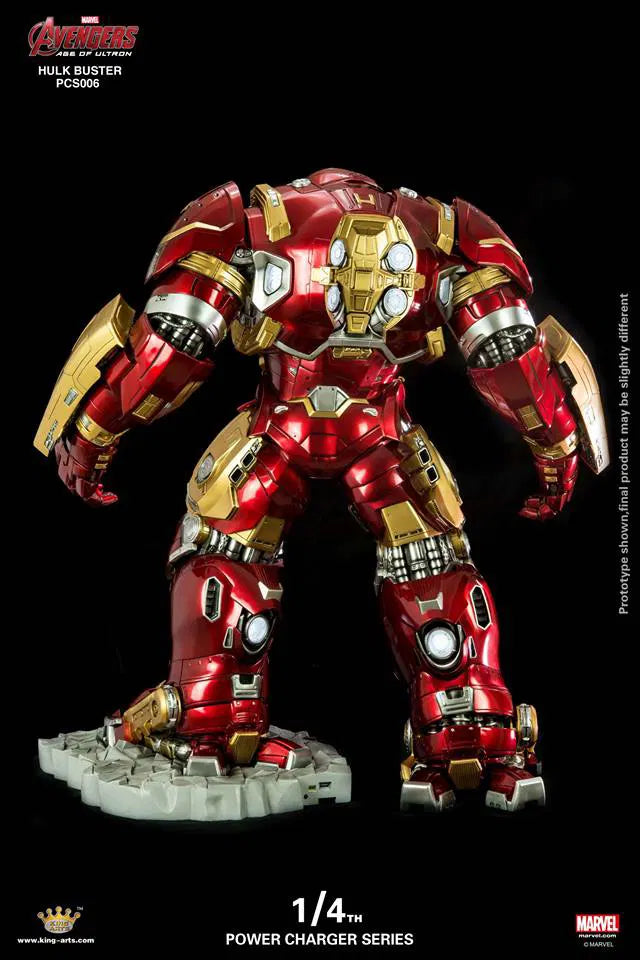 King Arts Avengers Age of Ultron 1/4 Power Charger Series Hulkbuster