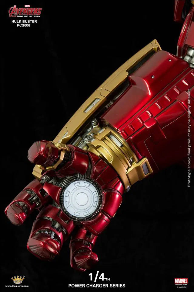 King Arts Avengers Age of Ultron 1/4 Power Charger Series Hulkbuster