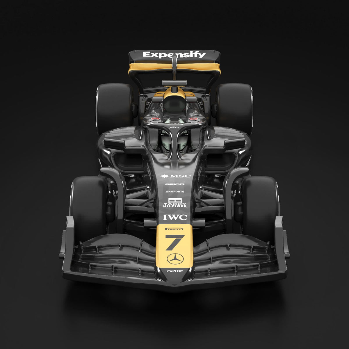 HotWheels RLC Formula 1 (F1) The Movie Apx gp IWC Premium RLC 1:64 Scale with protector