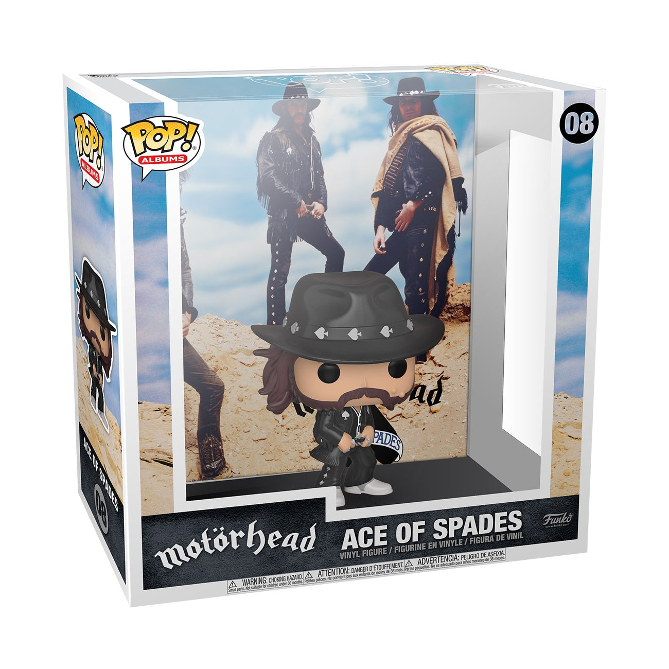 Albums: Motorhead - Ace of Spades By Funko Pop! w/ case