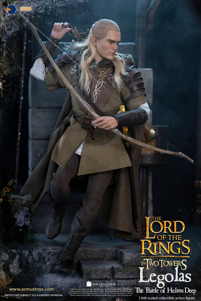 Legolas at Helm's Deep Figure by Asmus Collectible