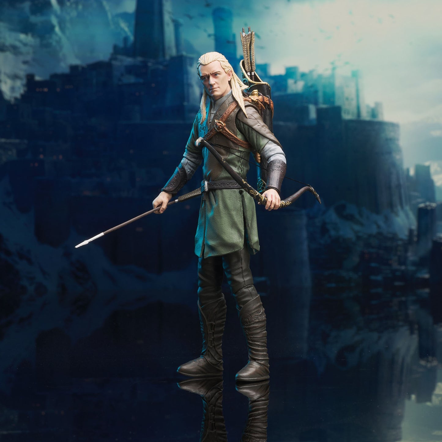 Legolas Deluxe Action Figure LOTR Saga Series 1