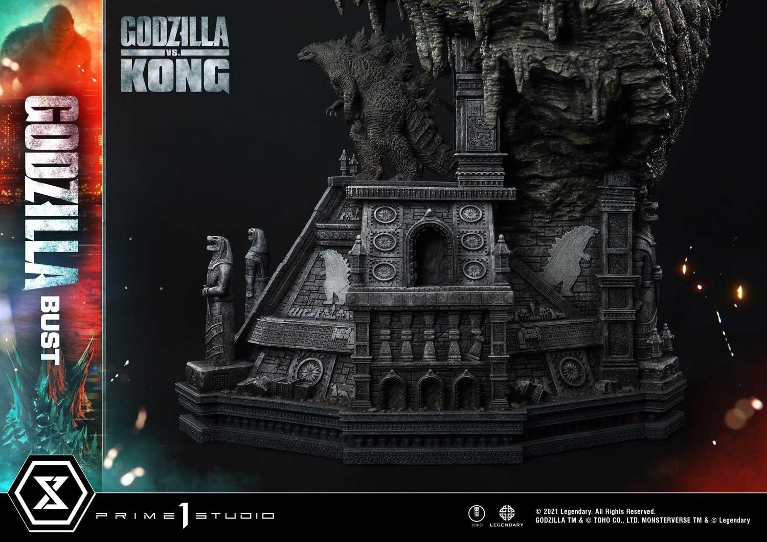 Godzilla Bust by Prime 1 Studio