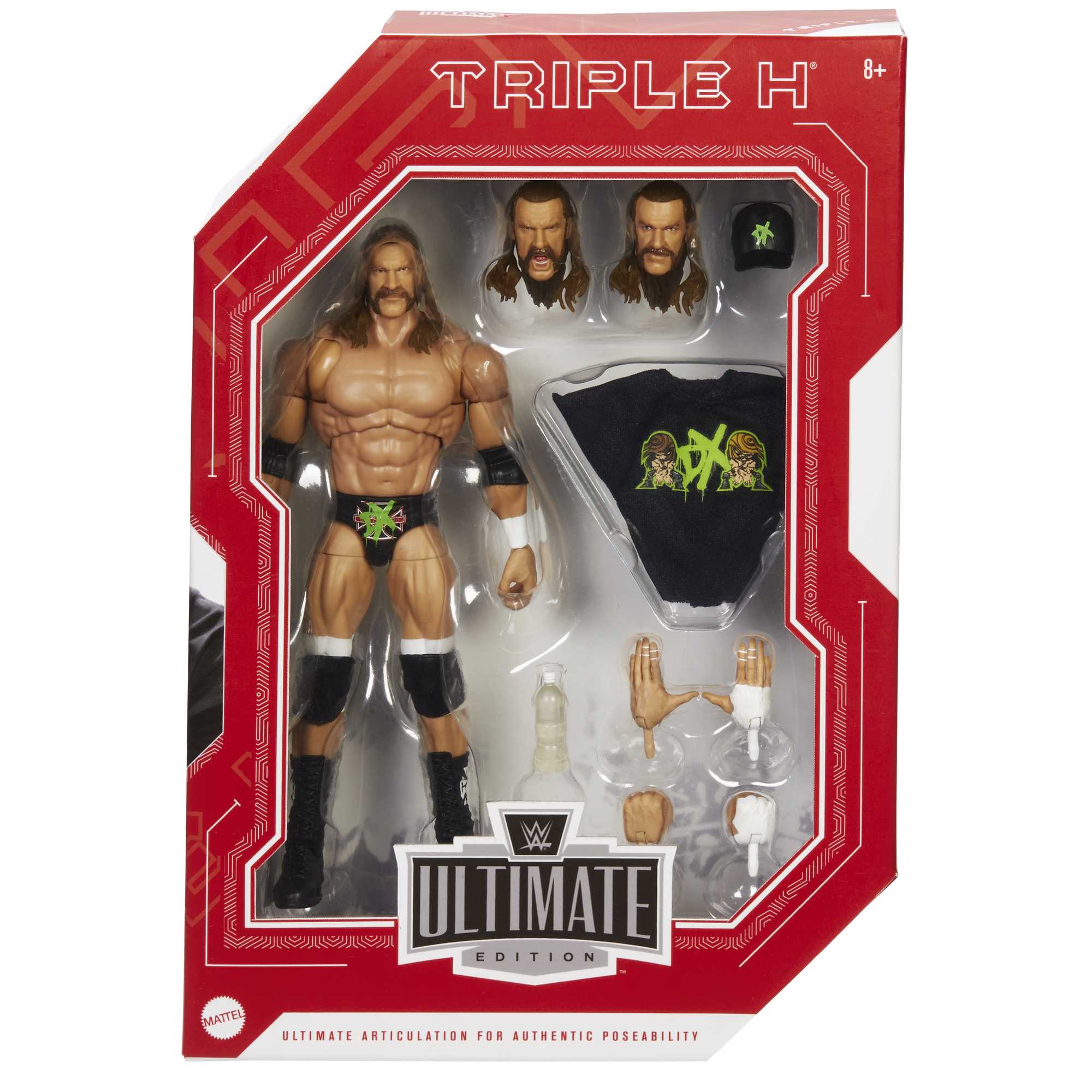 WWE Ultimate Edition Action Figures Triple H Fan Takeover Figure