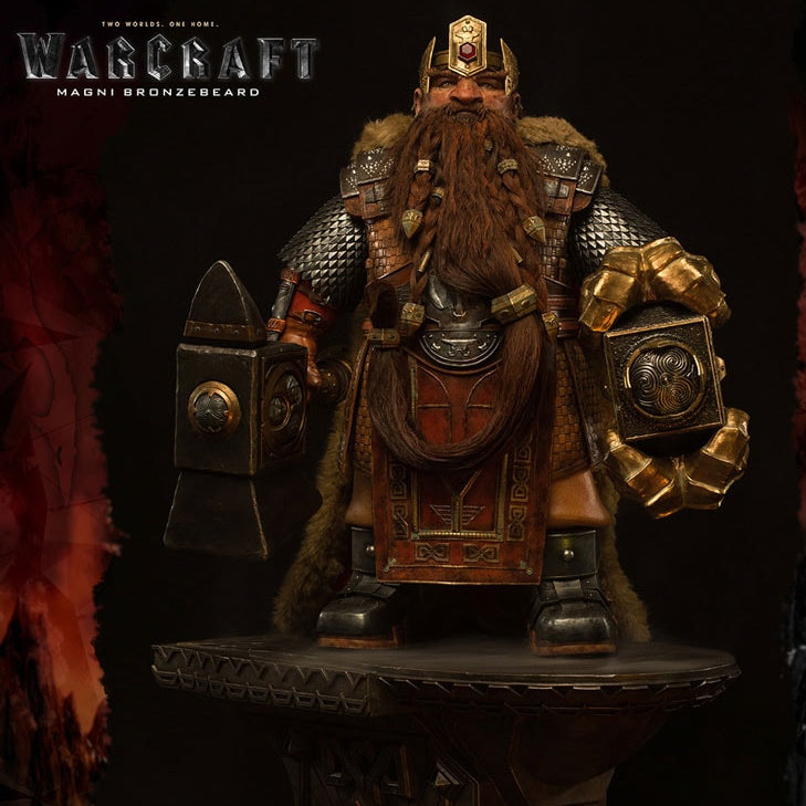 MAGNI BRONZEBEARD Statues by Damtoys