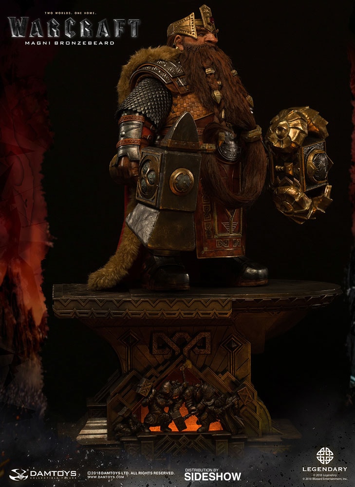 MAGNI BRONZEBEARD Statues by Damtoys