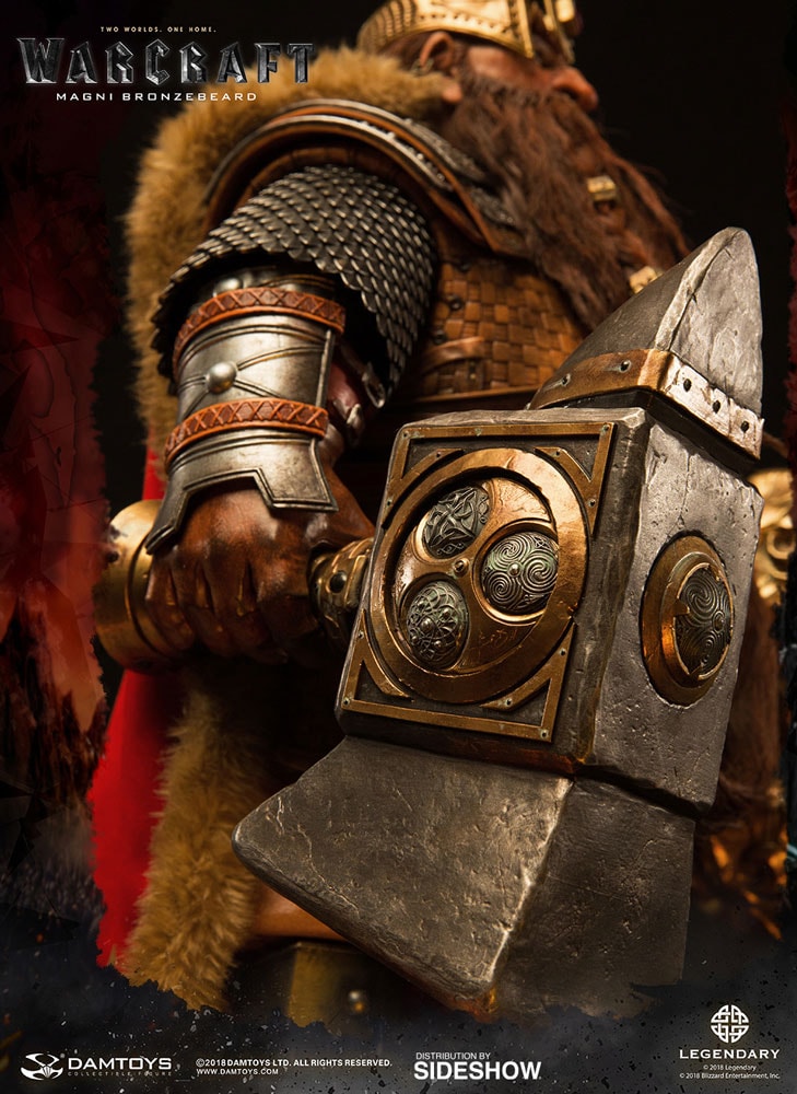 MAGNI BRONZEBEARD Statues by Damtoys