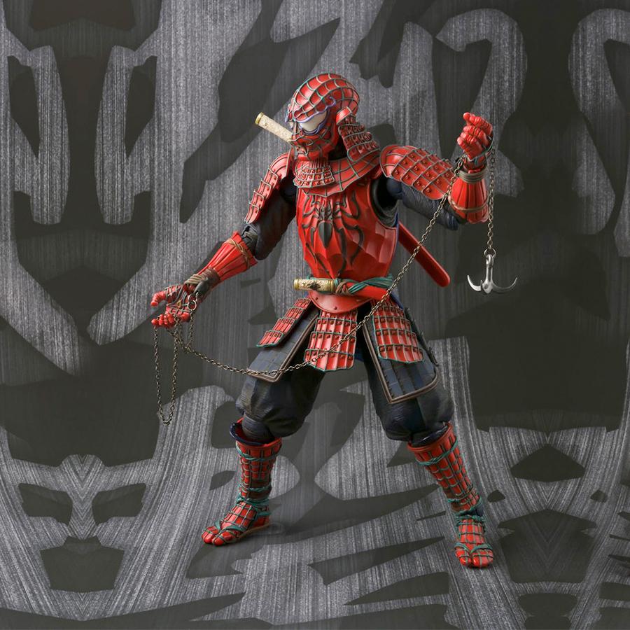Marvel Mei Sho Manga Realization Samurai Spider-Man By Bandai