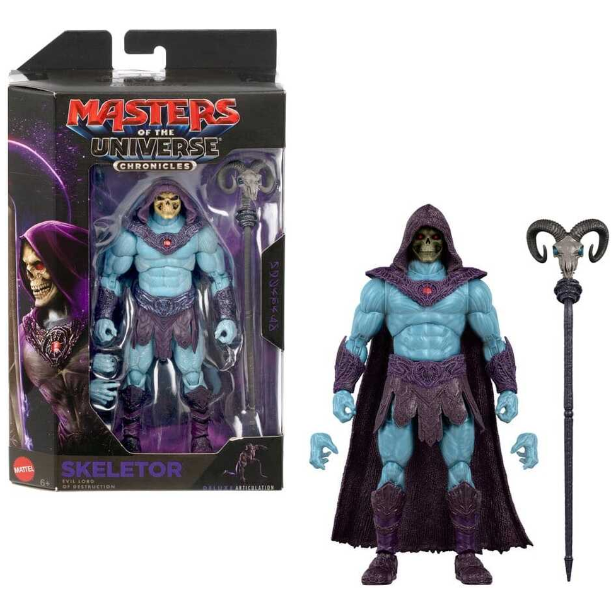 Masters of the Universe Chronicles 2026 Movie Wave 2 Skeletor Action Figure