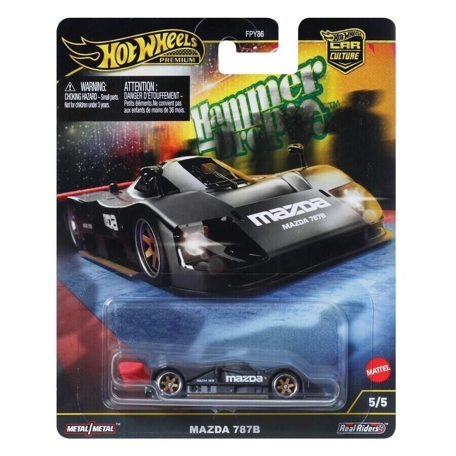 Hot Wheels Mazda 787B Hammer Drop Premium Car Culture