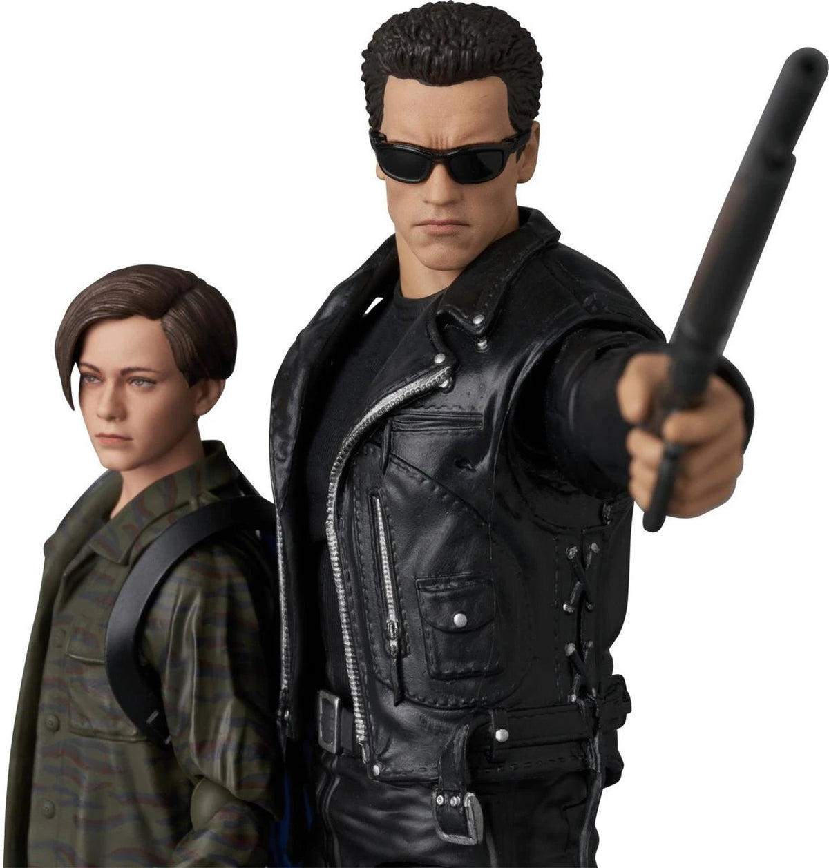 Terminator 2: Judgment Day MAFEX No.280 T-800 (T2 Ver.) and John Connor Action Figure Two-Pack