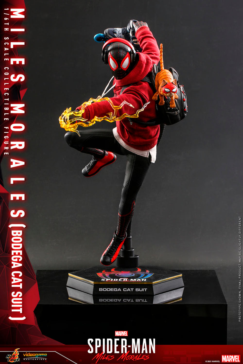 Miles Morales (Bodega Cat Suit) Sixth Scale Collectible Figure by Hot Toys