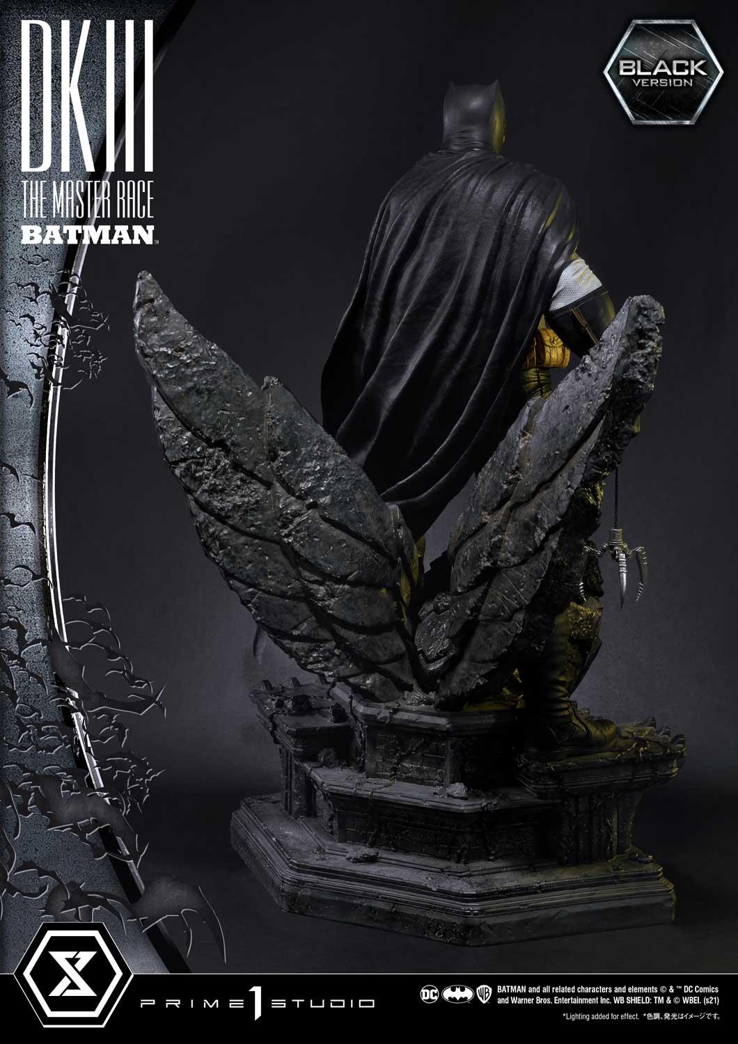 Batman Dark Knight III The Master Race (Black ver.) 1:3 statue by Prime 1 Studio