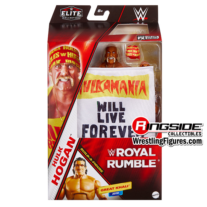 Hulk Hogan (Live Forever Flag) - WWE Elite Royal Rumble 2025 Action Figure
