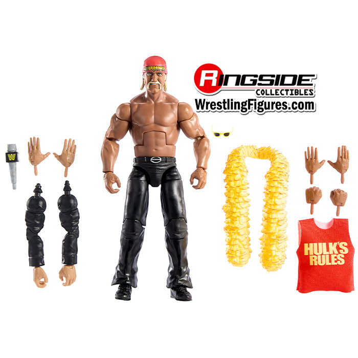Hulk Hogan (Yellow Boa) - WWE Elite WrestleMania 41 Action Figure