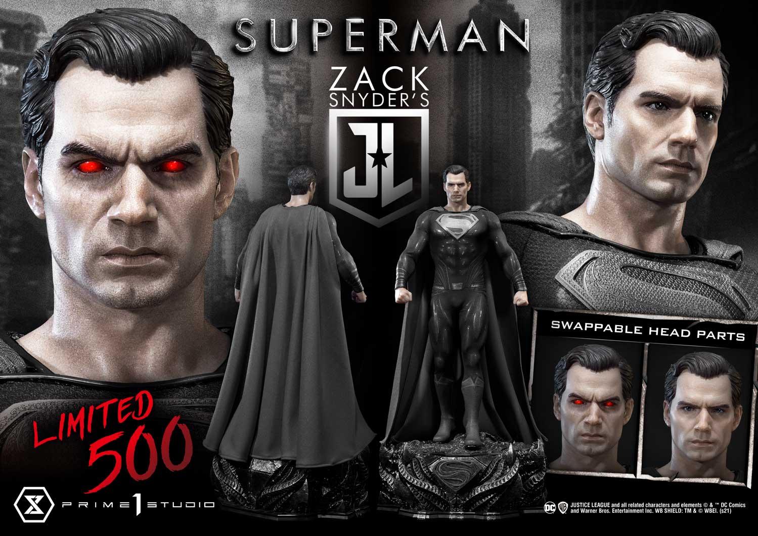 Justice League (Film) Superman Zack Snyder's Justice League Statue by Prime 1 Studio