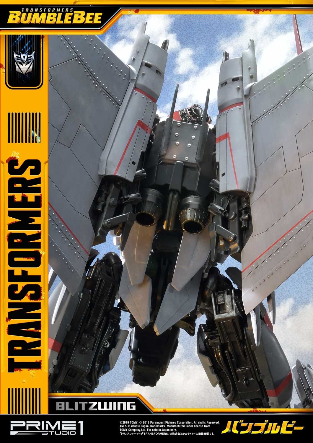 Transformers: Bumblebee (Film) Blitzwing Statue By Prime1 Studios