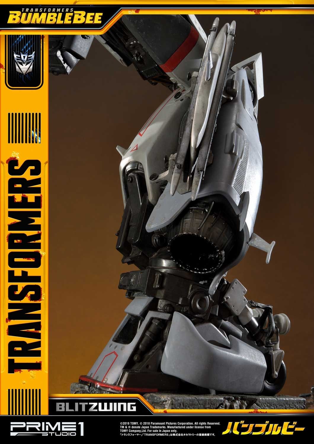 Transformers: Bumblebee (Film) Blitzwing Statue By Prime1 Studios