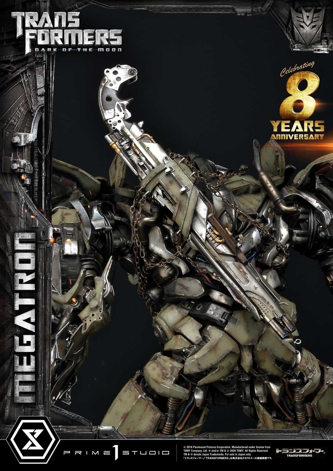 Transformers Dark of the Moon Megatron EX Bonus Version Statue By Prime1 Studios