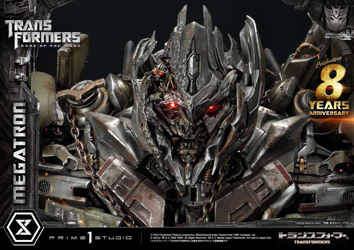 Transformers Dark of the Moon Megatron EX Bonus Version Statue By Prime1 Studios