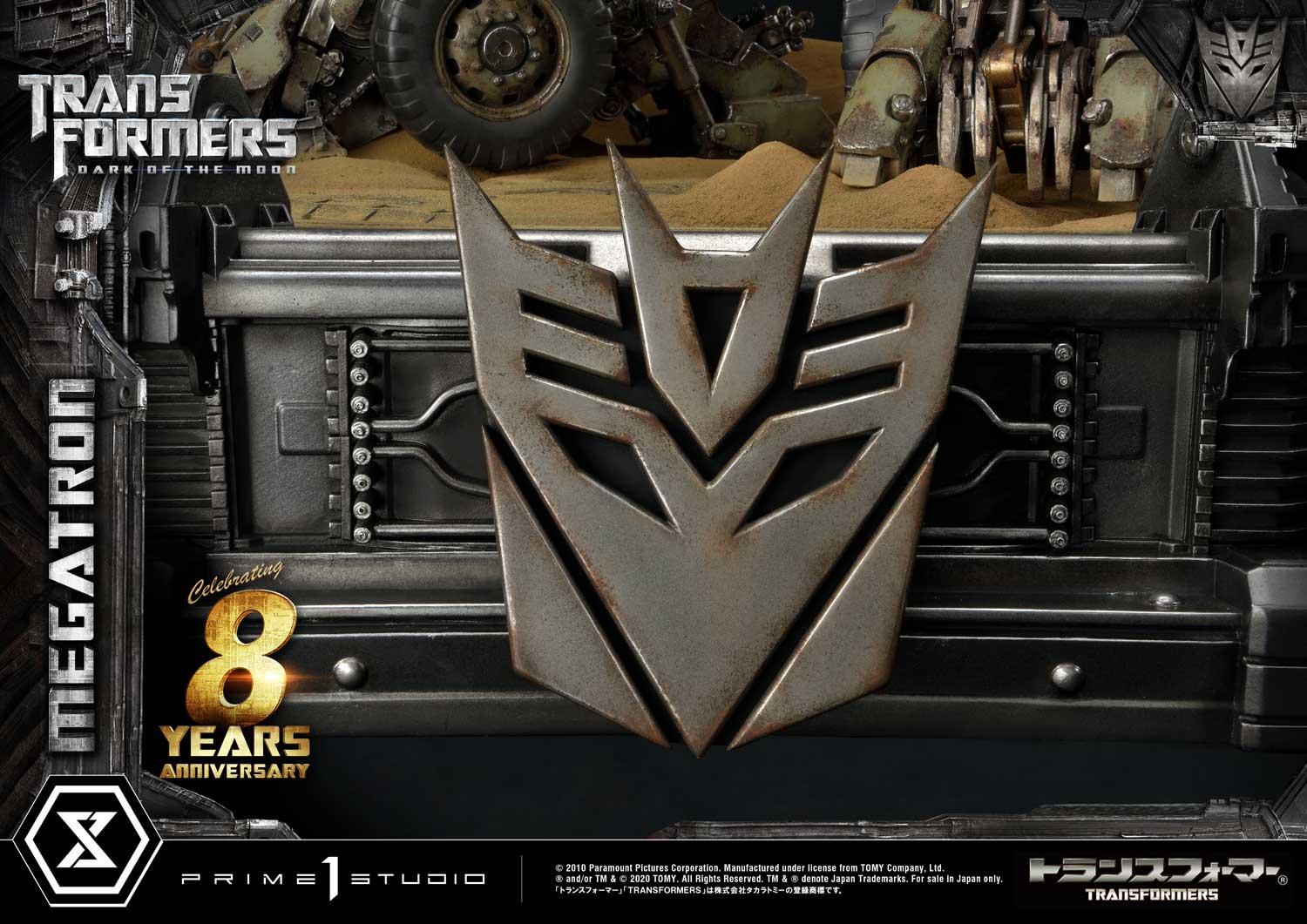 Transformers Dark of the Moon Megatron EX Bonus Version Statue By Prime1 Studios