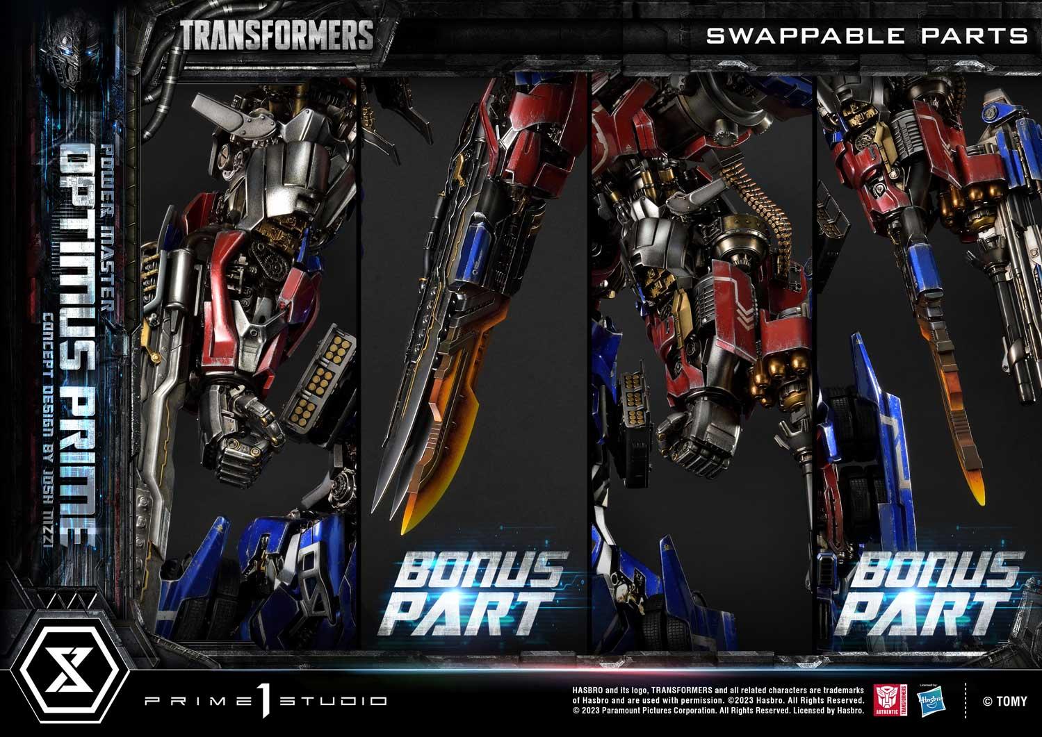 Prime 1 Studios Power Master Optimus Prime Ultimate Bonus version