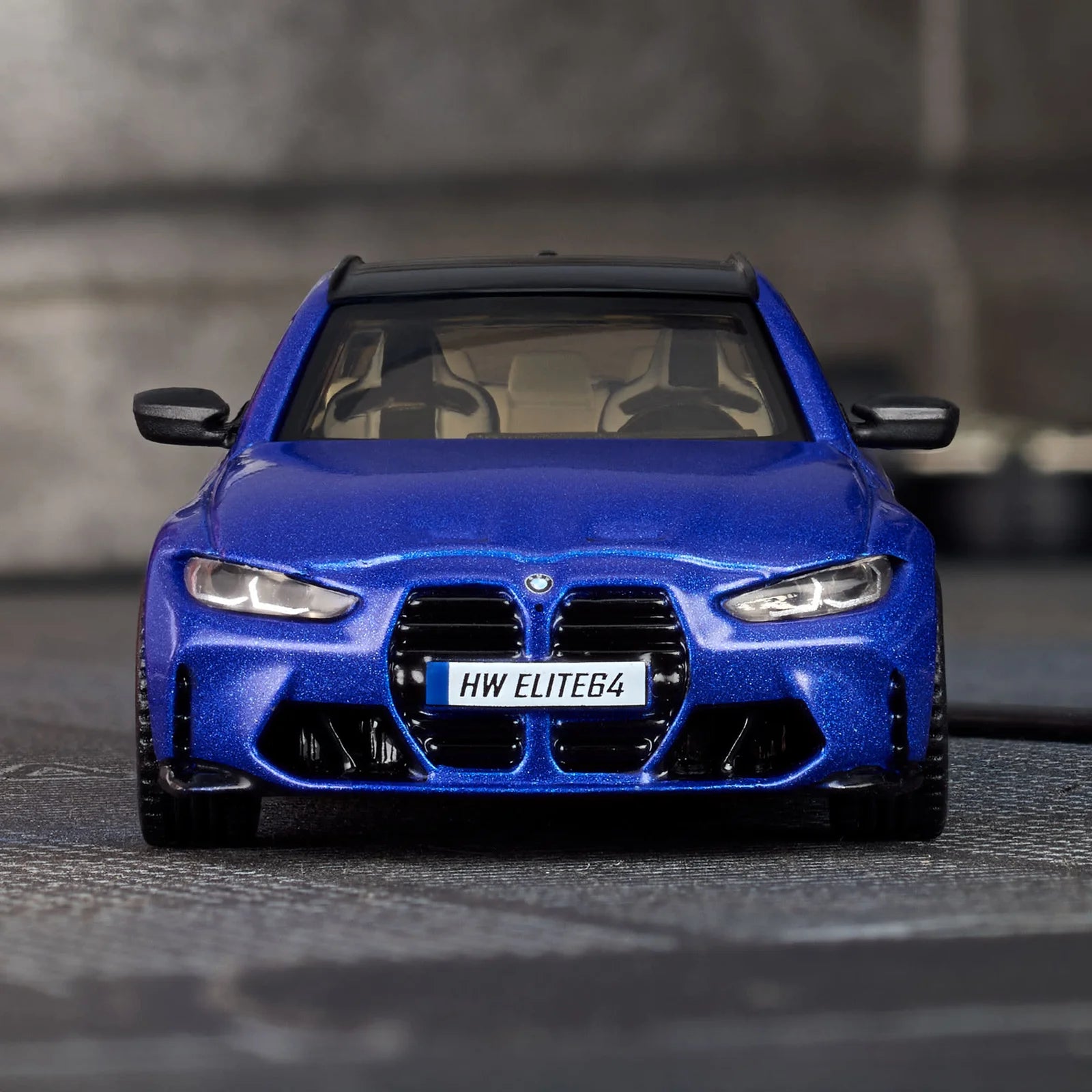 Hot Wheels Elite 64 BMW M3 Touring (Blue)
