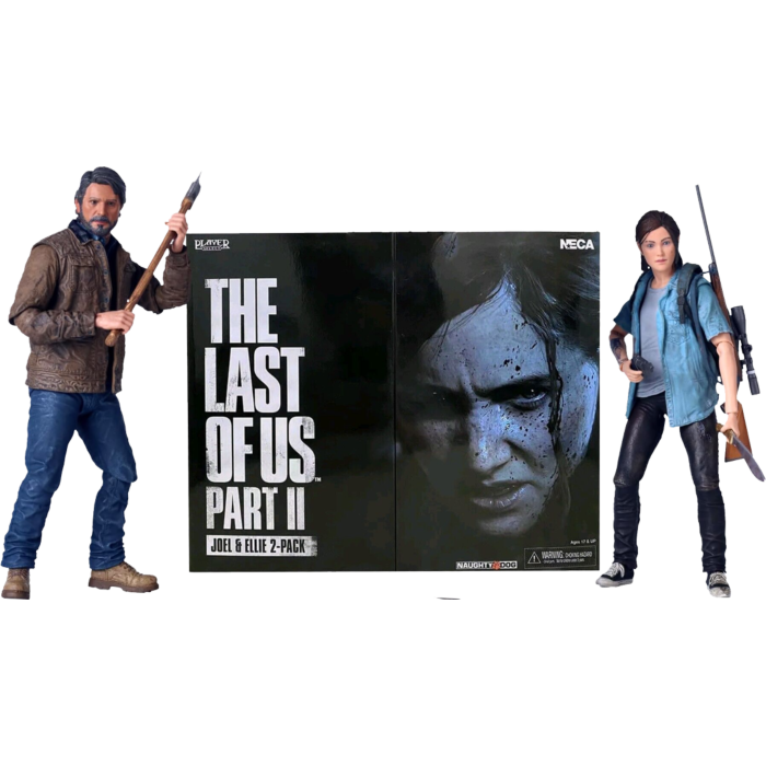 The Last of Us Part II Ultimate Joel and Ellie Action Figure Two-Pack