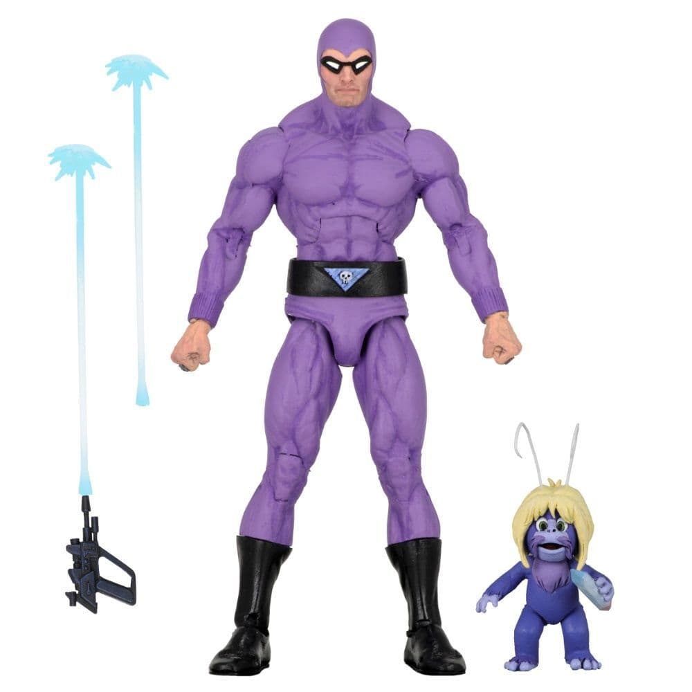 Defenders of the Earth (1986) The Phantom 7” Scale Action Figure by NECA