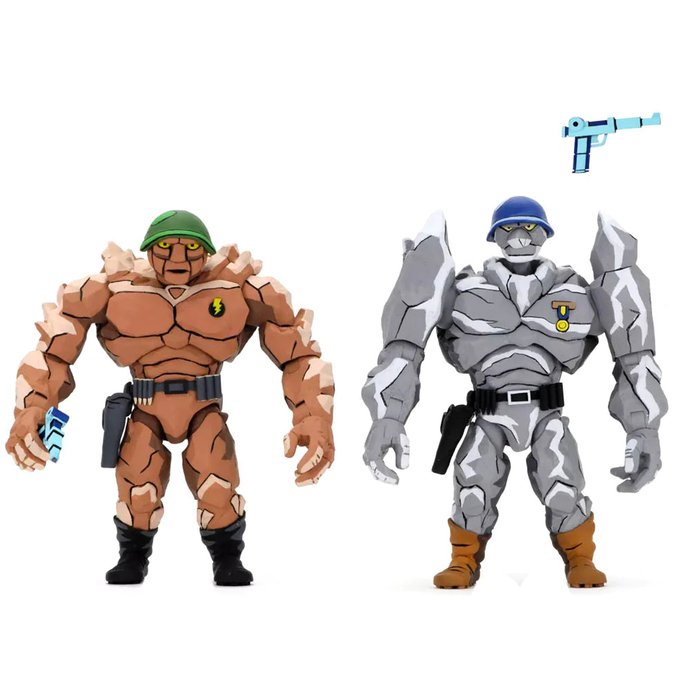 Teenage Mutant Ninja Turtles Neca Traag and Granitor Action Figure 2-Pack By Neca