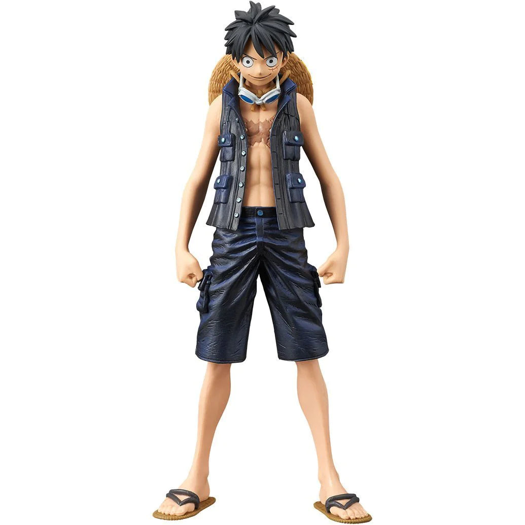 One Piece DXF The Grandline Men Monkey. D. Luffy By Banpresto