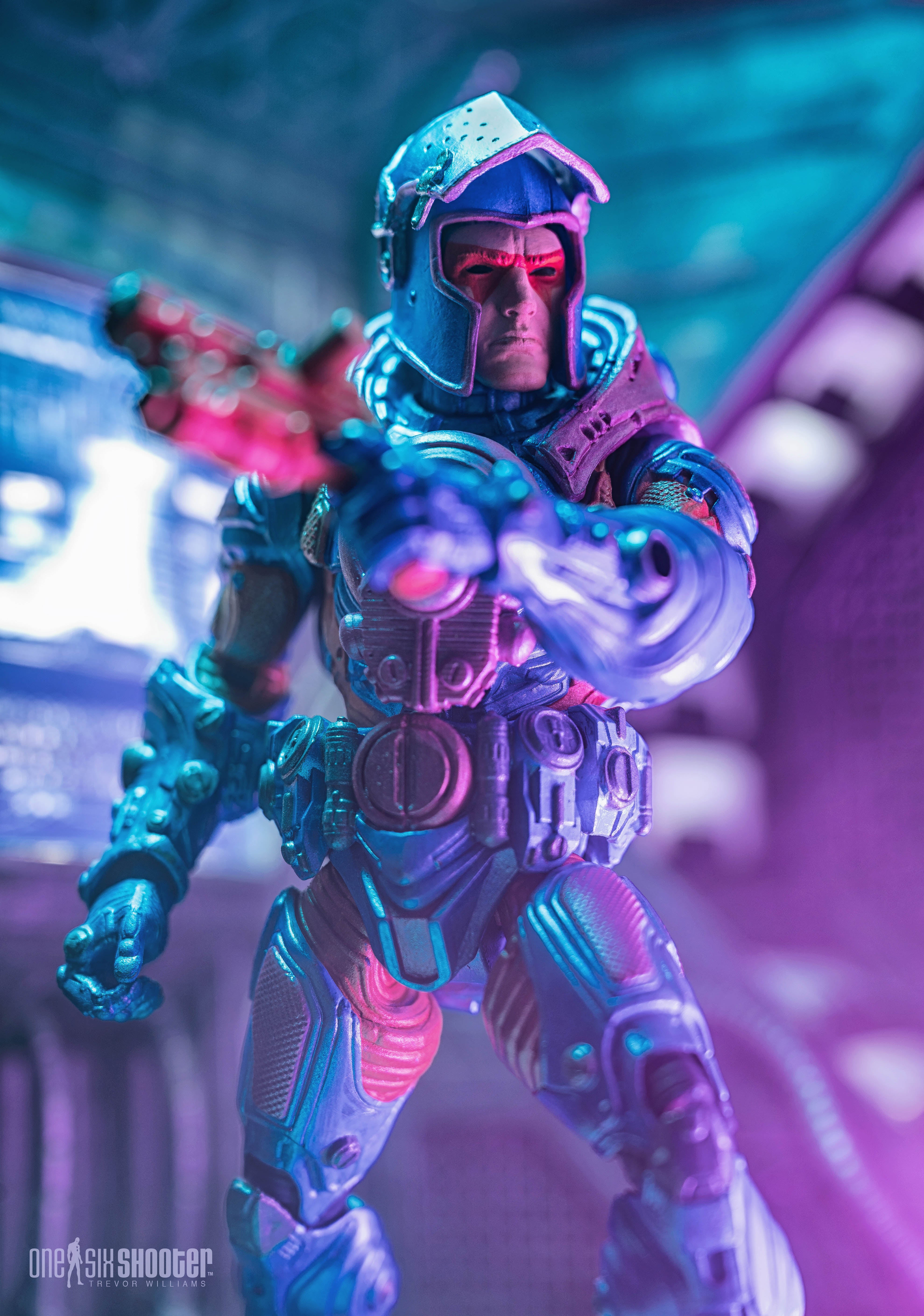 Cosmic Legions Outpost Zaxxius Opor-A-Tiv83 Action Figure