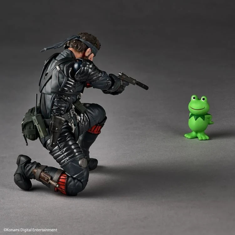 Metal Gear Solid Delta: Snake Eater Amazing Yamaguchi Revoltech NR119 Naked Snake (Sneaking Suit Ver.) Action Figure