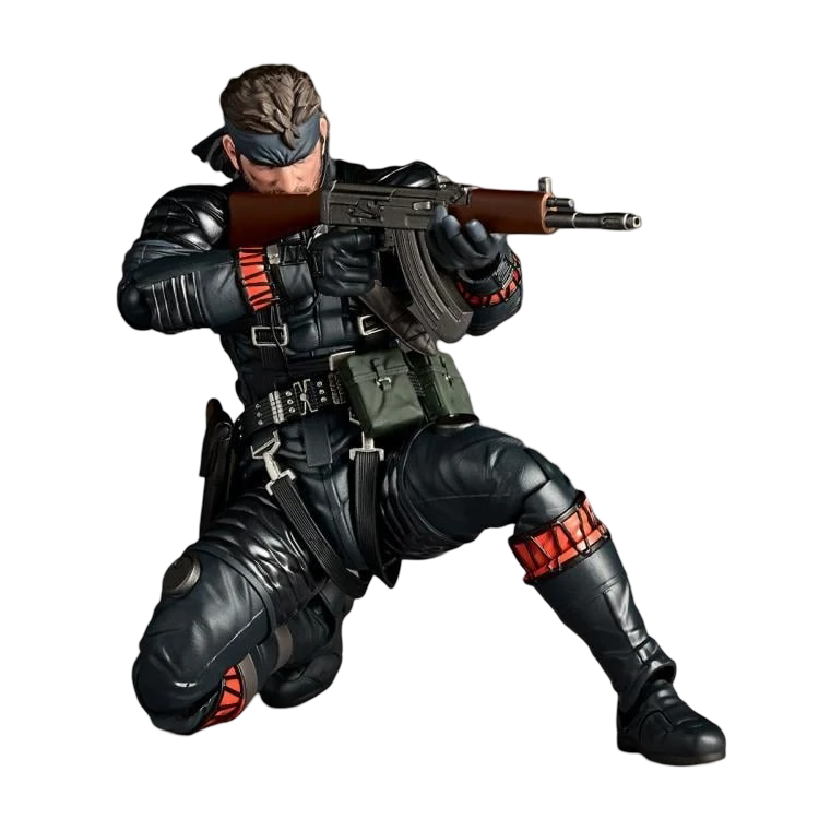 Metal Gear Solid Delta: Snake Eater Amazing Yamaguchi Revoltech NR119 Naked Snake (Sneaking Suit Ver.) Action Figure