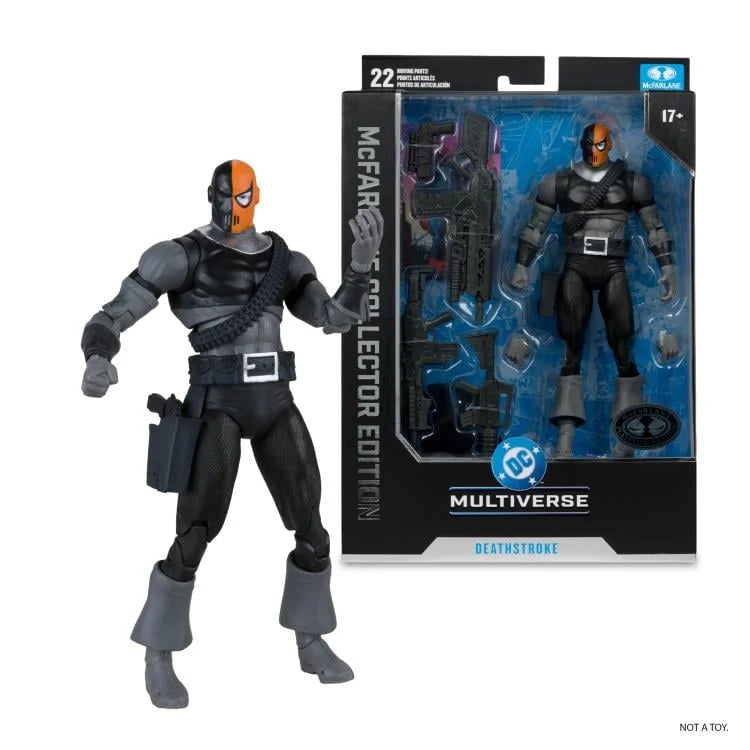 Deathstroke (Deathstroke The Terminator) McFarlane Collector Edition Platinum (Chase) Action Figure
