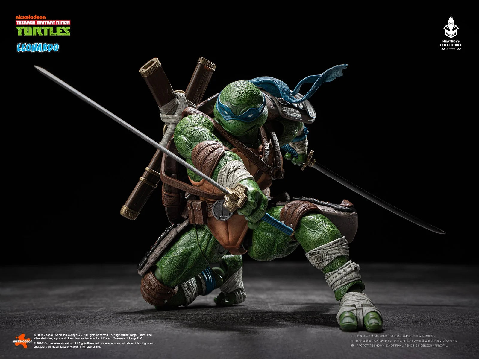 Teenage Mutant Ninja Turtles HB0103 Leonardo (Standard Ver.) Action Figure by HEATBOYS
