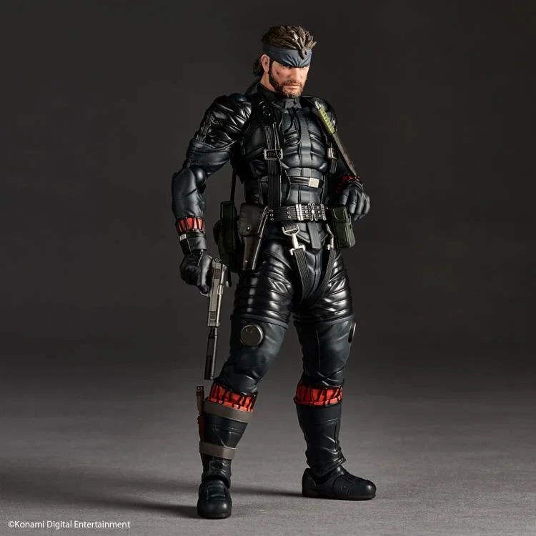 Metal Gear Solid Delta: Snake Eater Amazing Yamaguchi Revoltech NR119 Naked Snake (Sneaking Suit Ver.) Action Figure