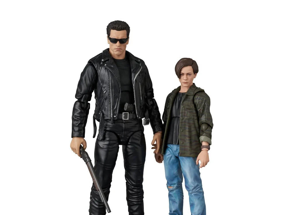 Terminator 2: Judgment Day MAFEX No.280 T-800 (T2 Ver.) and John Connor Action Figure Two-Pack