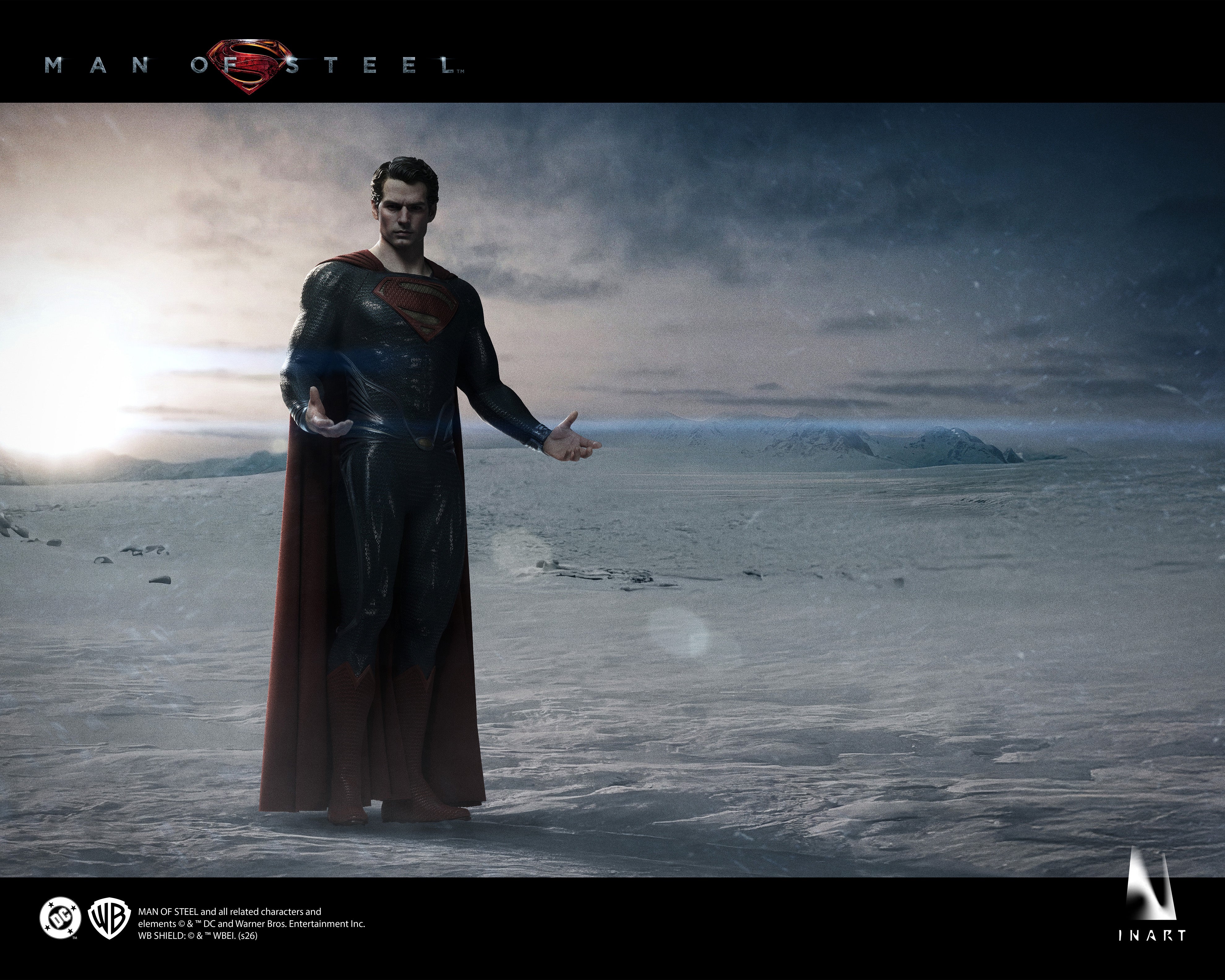 Man of Steel Superman 1/6 Collectible Figure by INART