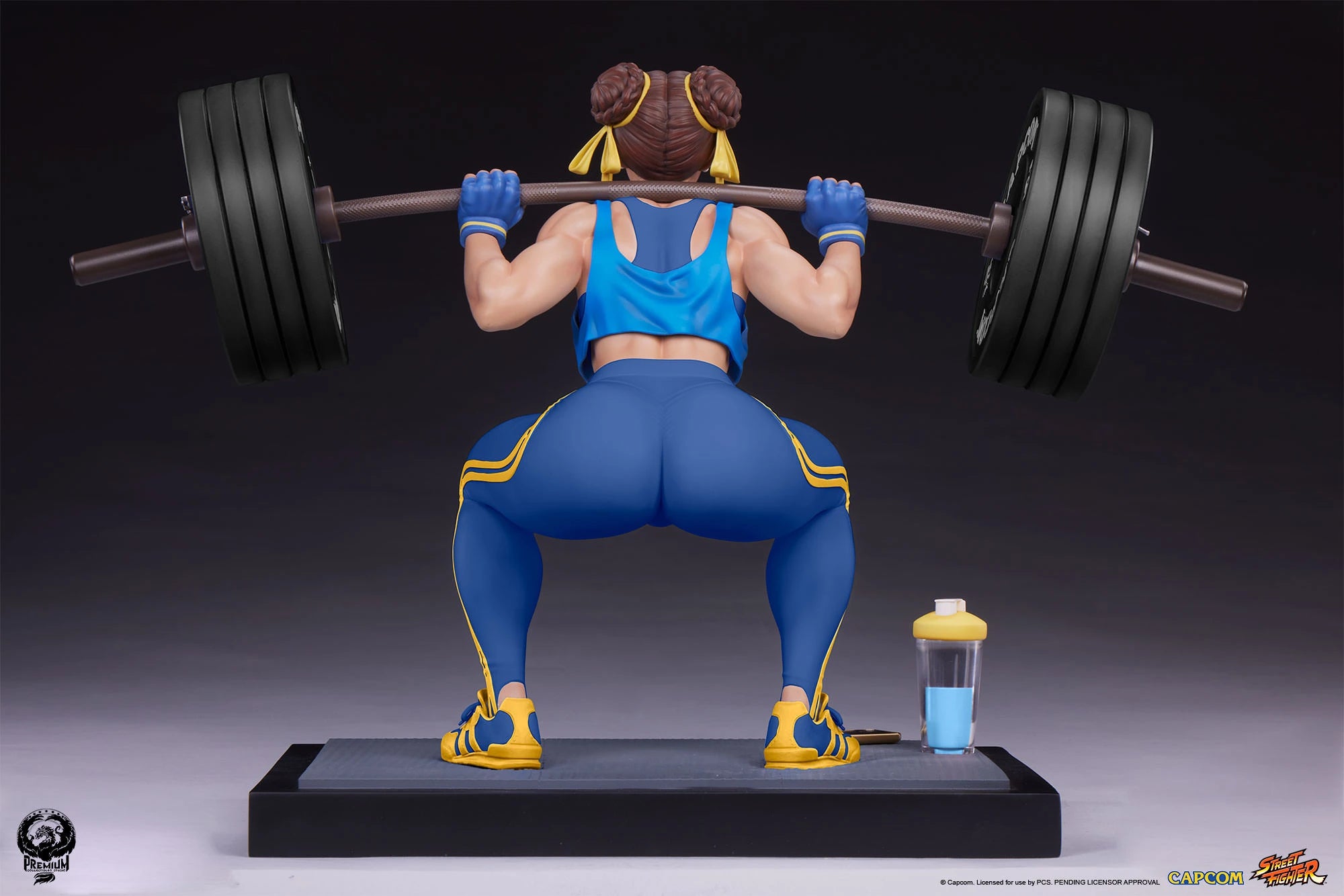 Chun-Li: Powerlifting (Alpha Edition) Quarter Scale Statue