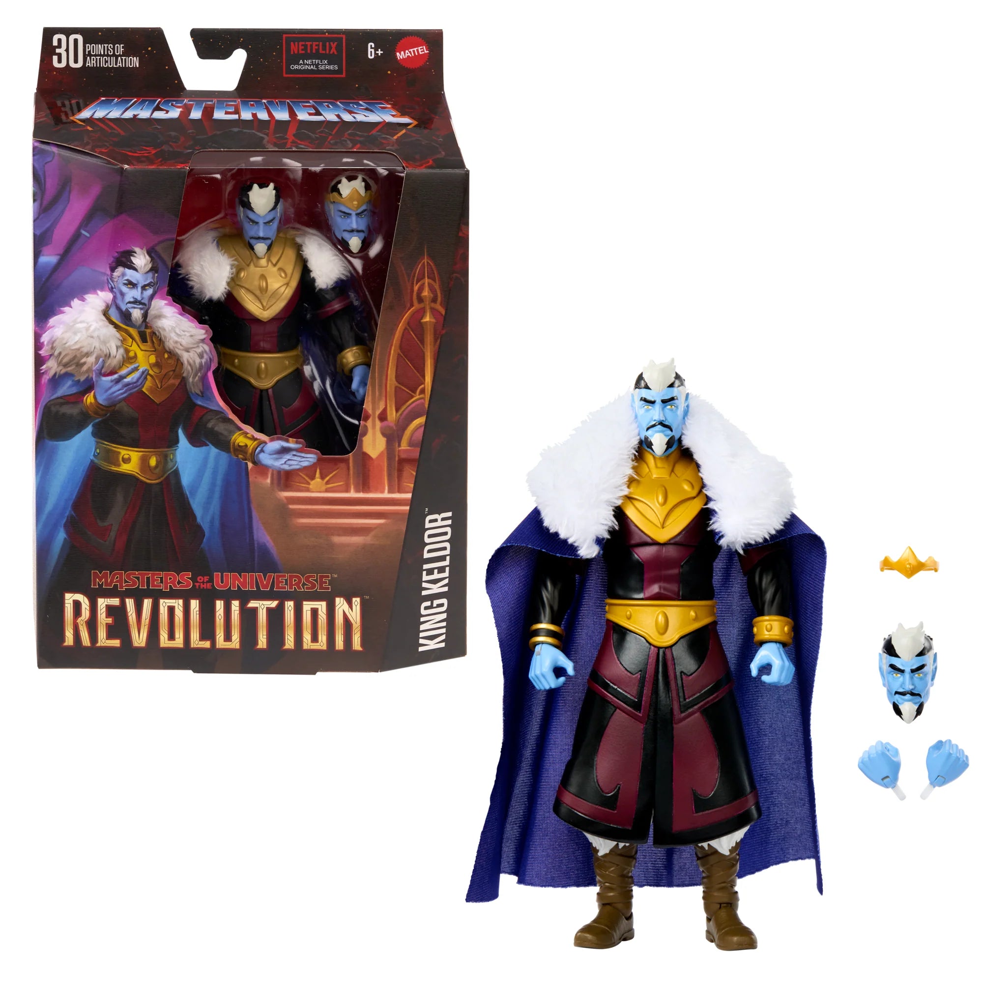 Masters of the Universe Masterverse Revolution King Keldor Action Figure